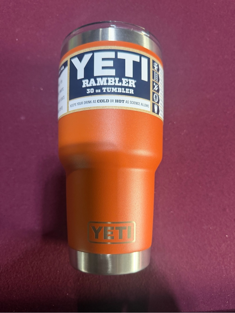NWT YETI Rambler 30 oz Tumbler - OG Clay